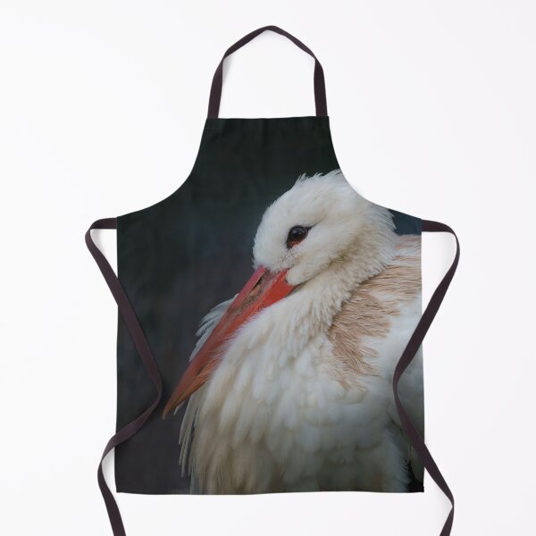 Item preview, White stork designed and sold by rawshutterbug.