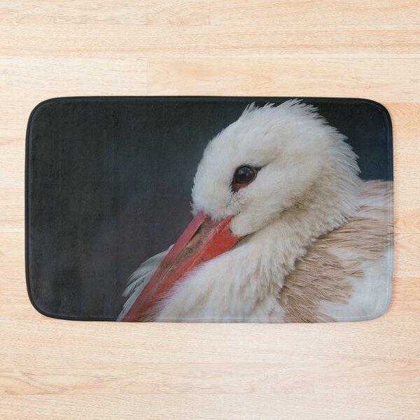 Item preview, White stork designed and sold by rawshutterbug.