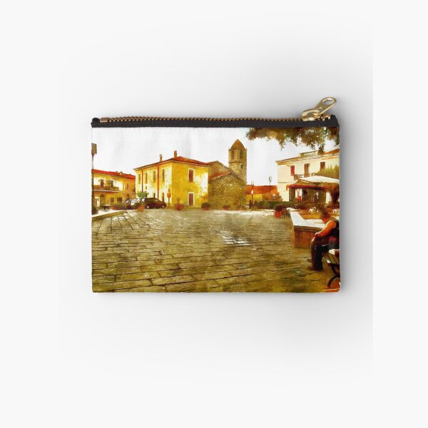 Item preview, Arzachena: view square Risorgimento designed and sold by Giuseppe Cocco.