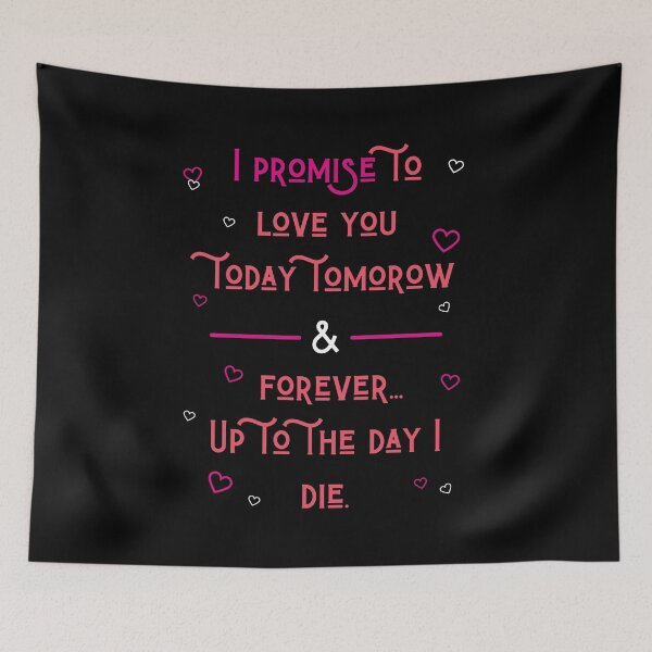 Item preview, I promise to love you designed and sold by Dollor.