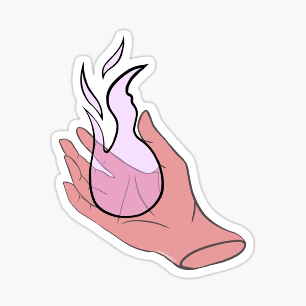 Holding Magic in Your Hand Sticker