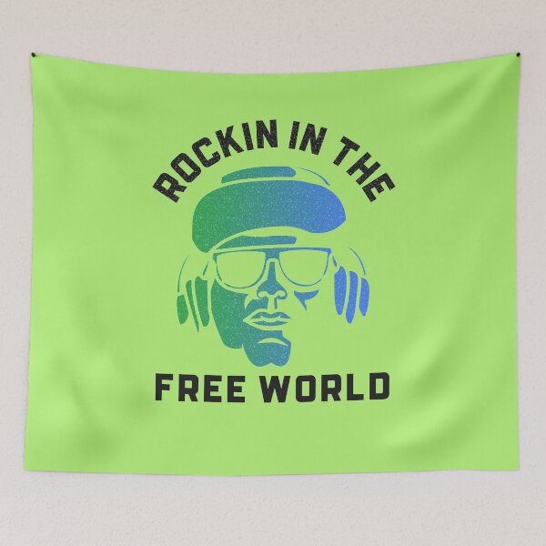 Item preview, Rockin In The Free World funny designed and sold by CoolandVibrant.