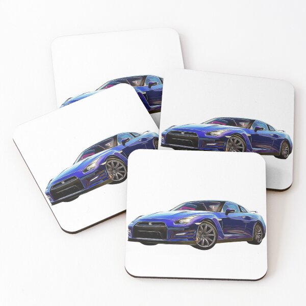 Item preview, GTR r35 Cartoon designed and sold by Auto-Prints.