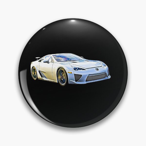 Item preview, Lexus LFA Cartoon Black designed and sold by Auto-Prints.