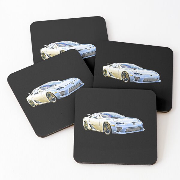 Item preview, Lexus LFA Cartoon Black designed and sold by Auto-Prints.