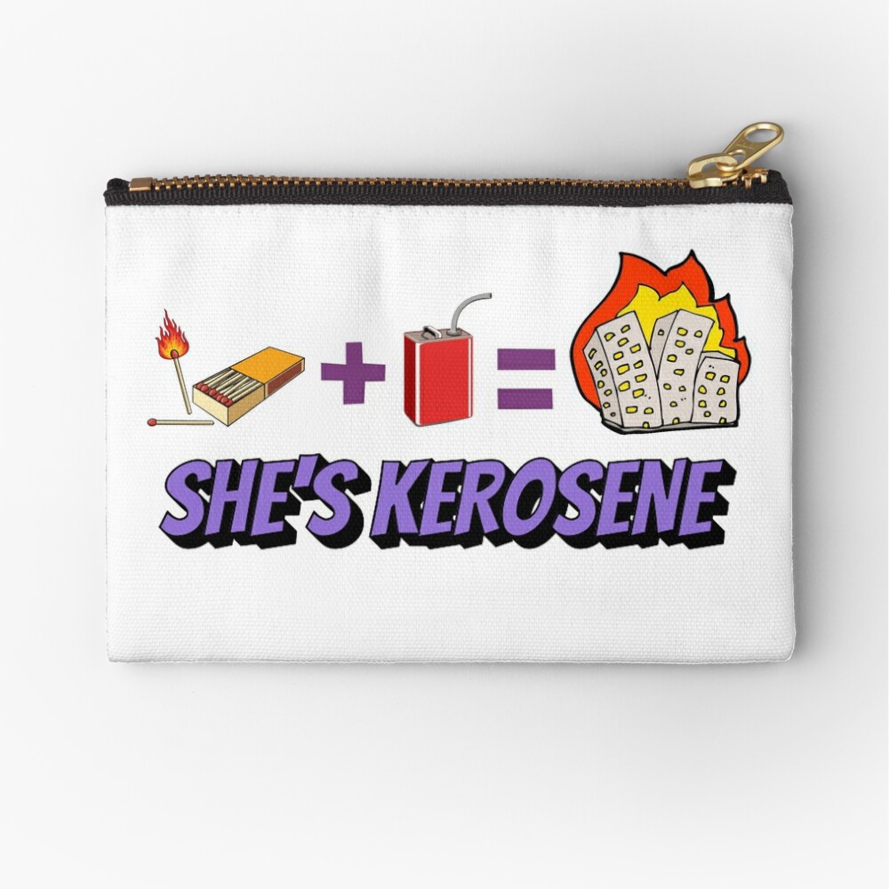 She S Kerosene The Interrupters Zipper Pouch By Smoggysmoggy Redbubble