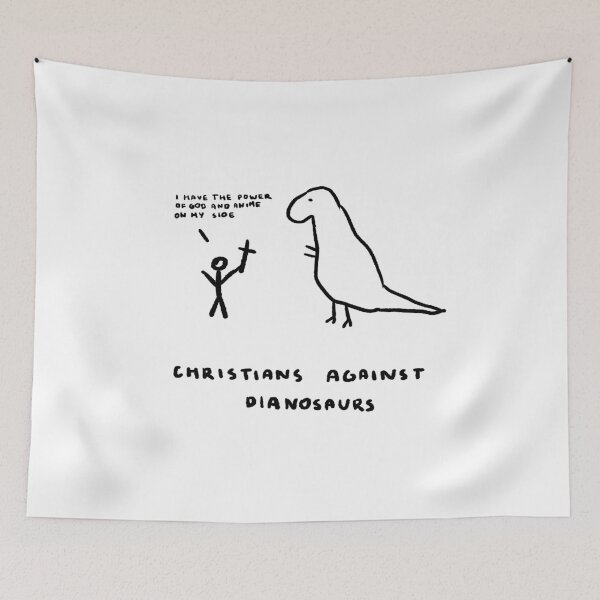 Item preview, Christians Against Dinosaurs designed and sold by 4naans.