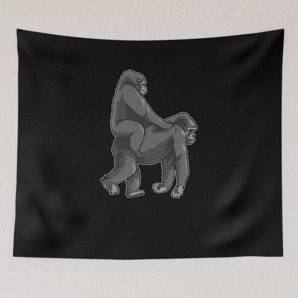 Item preview, Ride Wife Gorilla Meme Funny Monkey Memes designed and sold by Hitagivapor.