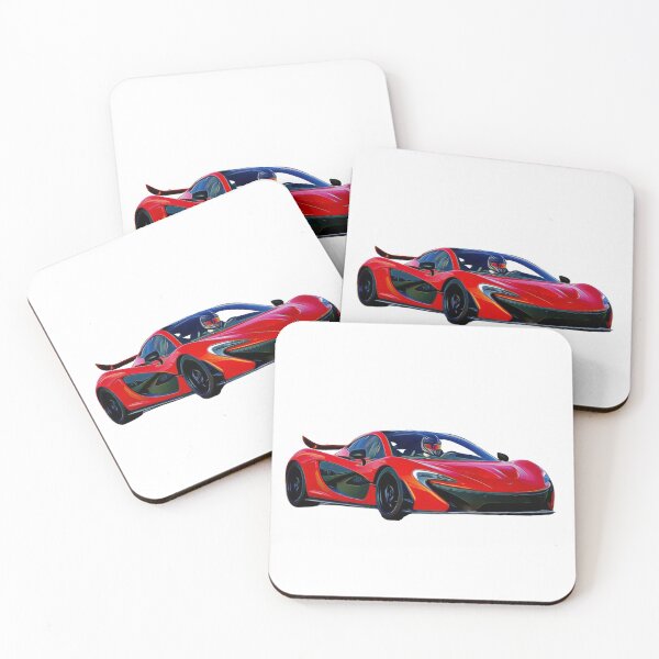 Item preview, McLaren P1 Cartoon designed and sold by Auto-Prints.