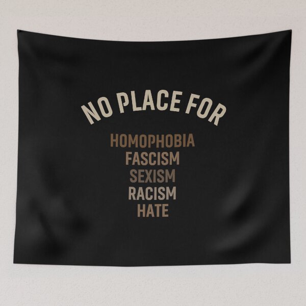 Item preview, Best No Place Racism Sexism Retro Shirt Peace Black Lives Racial Human Rights T Shirt designed and sold by tuanitus.