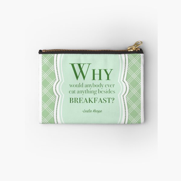 Item preview, Leslie Knope Breakfast Foods Quote designed and sold by magzmt.