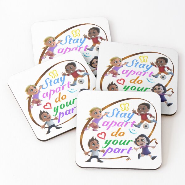 Item preview, Stay Apart Do Your Part Covid-19 Reminder Shirt designed and sold by Vancity Printees.