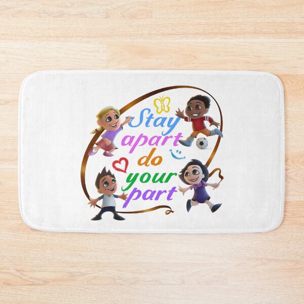 Item preview, Stay Apart Do Your Part Covid-19 Reminder Shirt designed and sold by Vancity Printees.