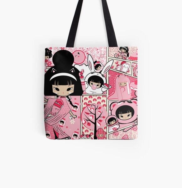 Sakura Print All Over Print Tote Bag