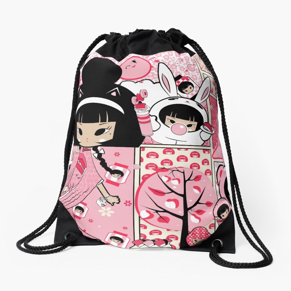 Item preview, Drawstring Bag designed and sold by popsho.