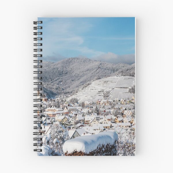 Item preview, Snow-covered hills of Alsace, vineyards and the foothills of the Vosges. designed and sold by Alexander Sorokopud.