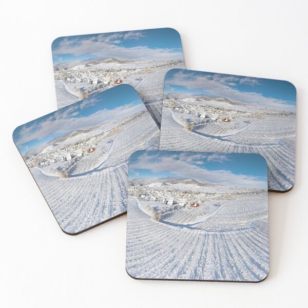 Item preview, Snow-covered hills of Alsace, vineyards and the foothills of the Vosges. designed and sold by Alexander Sorokopud.