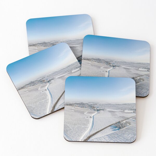 Item preview, Snow-covered hills of Alsace, vineyards and the foothills of the Vosges. designed and sold by Alexander Sorokopud.