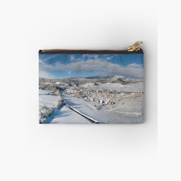 Item preview, Snow-covered hills of Alsace, vineyards and the foothills of the Vosges. designed and sold by Alexander Sorokopud.