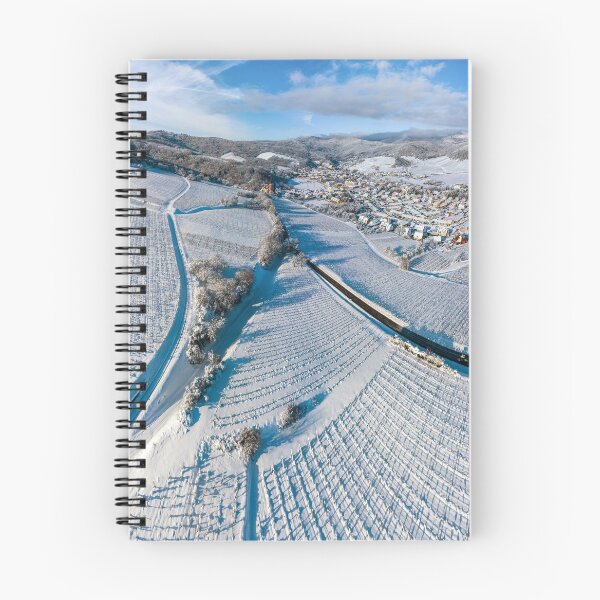 Item preview, Snow-covered hills of Alsace, vineyards and the foothills of the Vosges. designed and sold by Alexander Sorokopud.