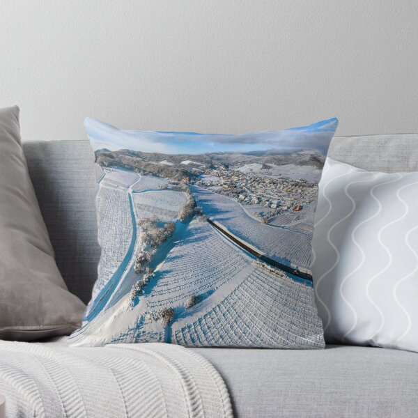 Item preview, Snow-covered hills of Alsace, vineyards and the foothills of the Vosges. designed and sold by Alexander Sorokopud.