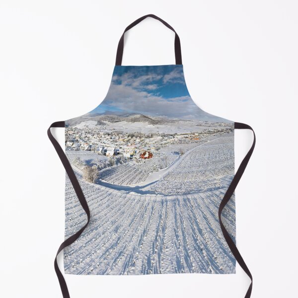 Item preview, Snow-covered hills of Alsace, vineyards and the foothills of the Vosges. designed and sold by Alexander Sorokopud.