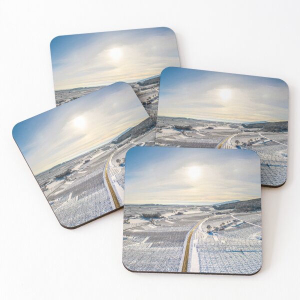 Item preview, Snow-covered hills of Alsace, vineyards and the foothills of the Vosges. designed and sold by Alexander Sorokopud.
