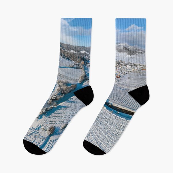 Item preview, Snow-covered hills of Alsace, vineyards and the foothills of the Vosges. designed and sold by Alexander Sorokopud.