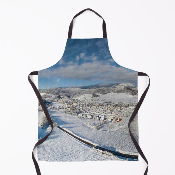 Item preview, Snow-covered hills of Alsace, vineyards and the foothills of the Vosges. designed and sold by Alexander Sorokopud.