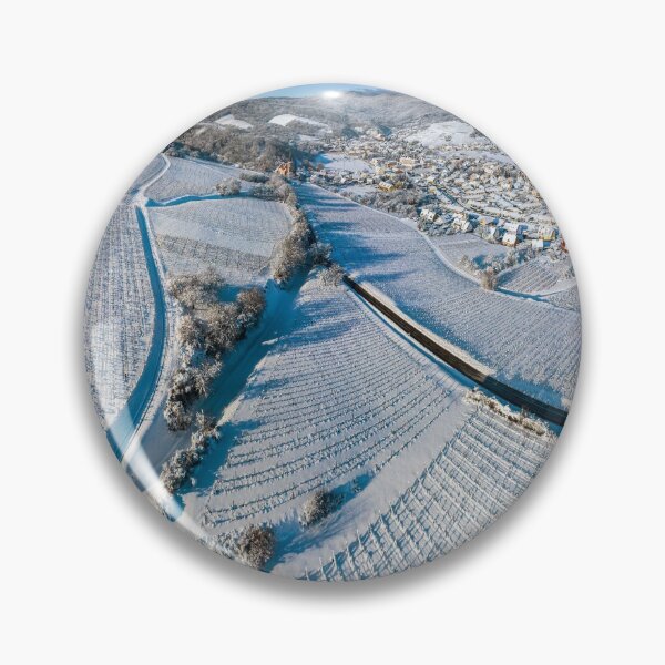 Item preview, Snow-covered hills of Alsace, vineyards and the foothills of the Vosges. designed and sold by Alexander Sorokopud.