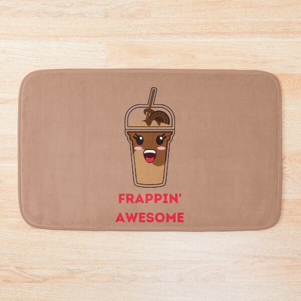 Item preview, Frappin Awesome! Food Pun, Coffee Pun designed and sold by GoodMoodFood.