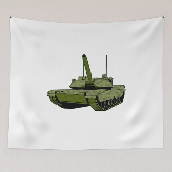 Item preview, Vintage Army Military Tank Illustration Birthday Gift designed and sold by GBDesigner.