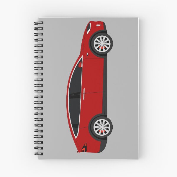 Item preview, Tesla Model X Performance Red Electric Car Graphic Design designed and sold by RedBubbleBath.