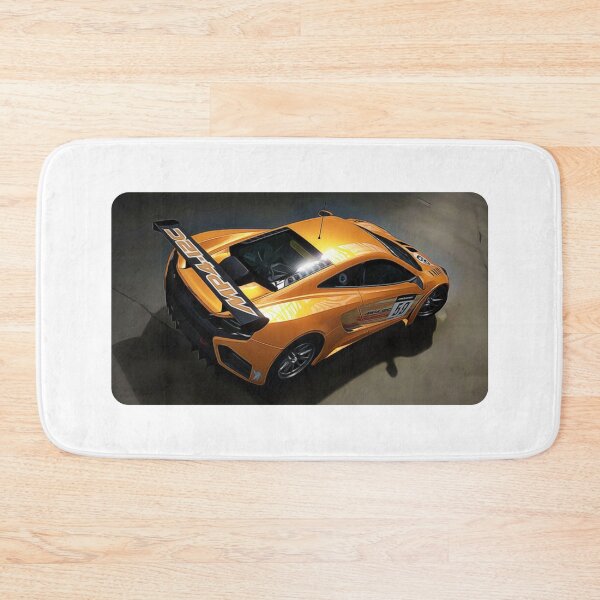 Item preview, McLaren MP4-12C Cartoon Drawing Action Print designed and sold by Auto-Prints.