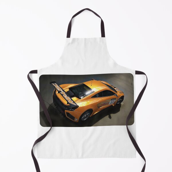 Item preview, McLaren MP4-12C Cartoon Drawing Action Print designed and sold by Auto-Prints.