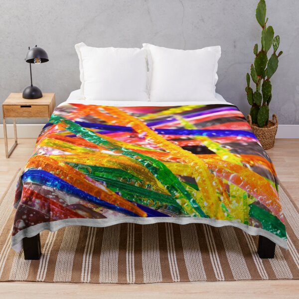 Item preview, Colorful abstract image with water drops designed and sold by bubblenjb.