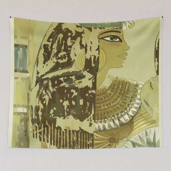 Item preview, Vintage Travel Poster Luxor Egypt designed and sold by DesignTool.
