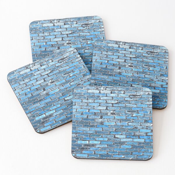 Item preview, Patterns - Blue Brick Wall designed and sold by TheKingdomAttic.