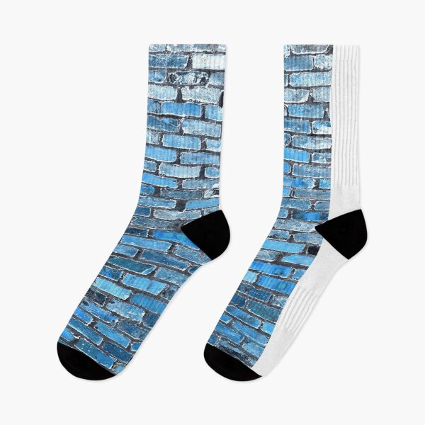 Item preview, Patterns - Blue Brick Wall designed and sold by TheKingdomAttic.