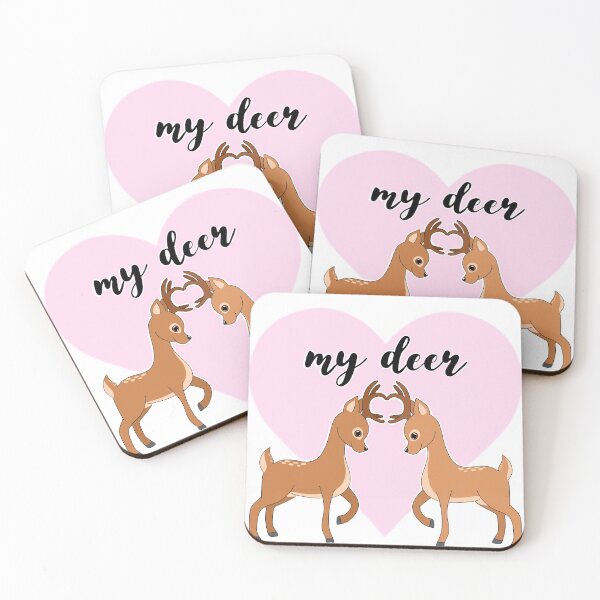 Item preview, My deer heart pink designed and sold by Soyscrafts.