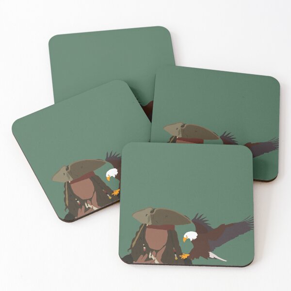 Artikelvorschau, Jack Sparrow, Adler entworfen und verkauft von ideth illustration.