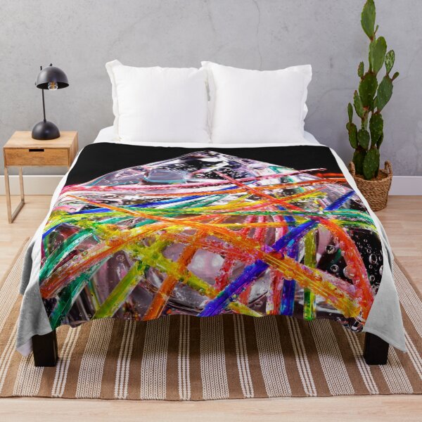 Item preview, Colorful abstract image with water drops designed and sold by bubblenjb.