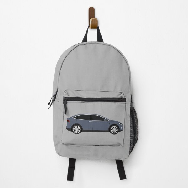 Item preview, Tesla Model X Grey Electric Car Graphic Design designed and sold by RedBubbleBath.