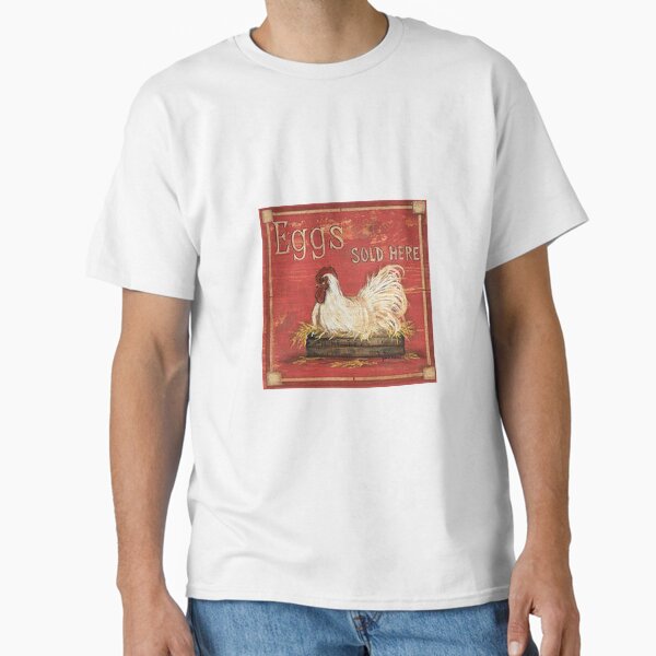 Vista previa del artículo con la obra «Pollo Vintage», diseñado y vendido por ApiStore.