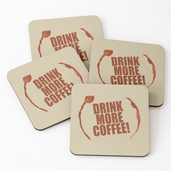Item preview, Drink More Coffee designed and sold by overstyle.