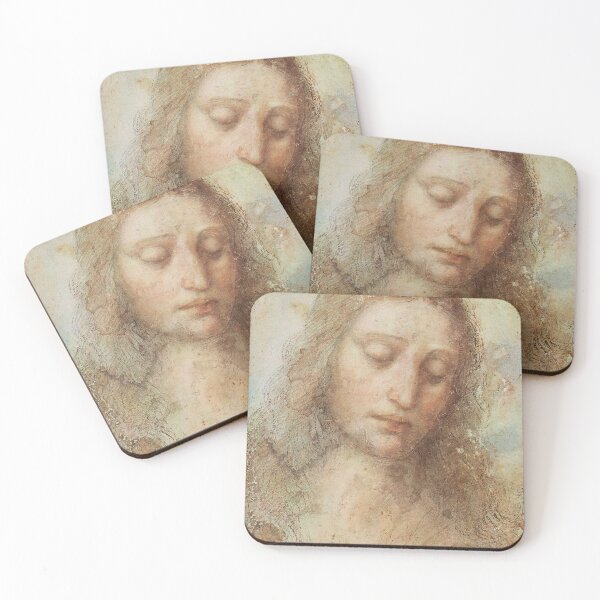 Item preview, Head of Christ by Leonardo Da Vinci designed and sold by IndieArtDream.