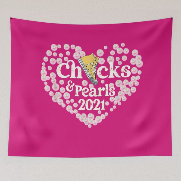 Item preview, Chucks And Pearls Valentine's African American Gifts designed and sold by vickiknopp.