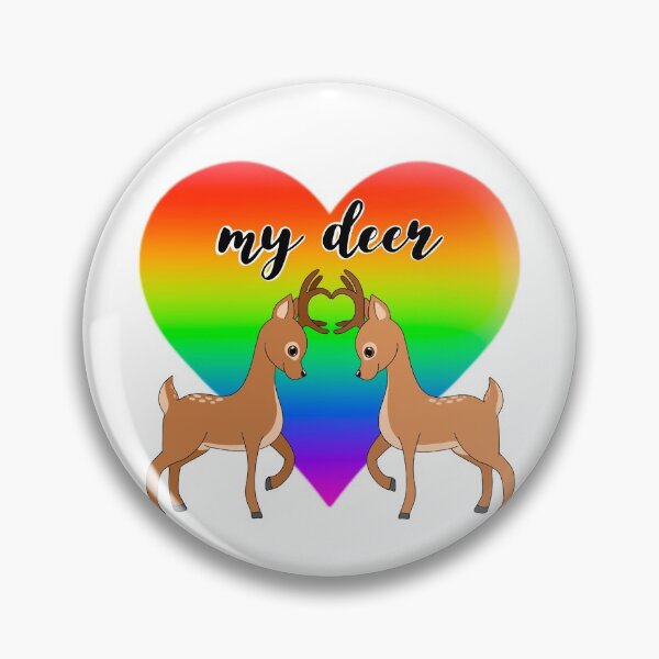 Item preview, My deer heart rainbow designed and sold by Soyscrafts.