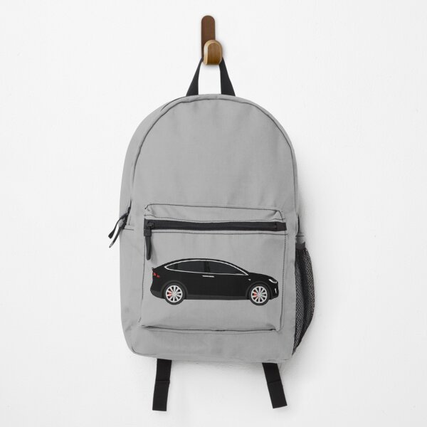 Item preview, Tesla Model X Performance Black Electric Car Graphic Design designed and sold by RedBubbleBath.