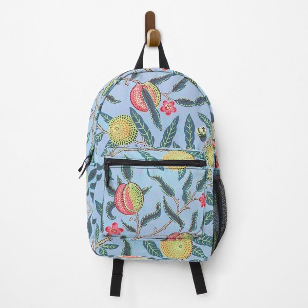 Item preview, William Morris Fruit Pomegranate Pattern in Pastel Blue designed and sold by Tamas Das.